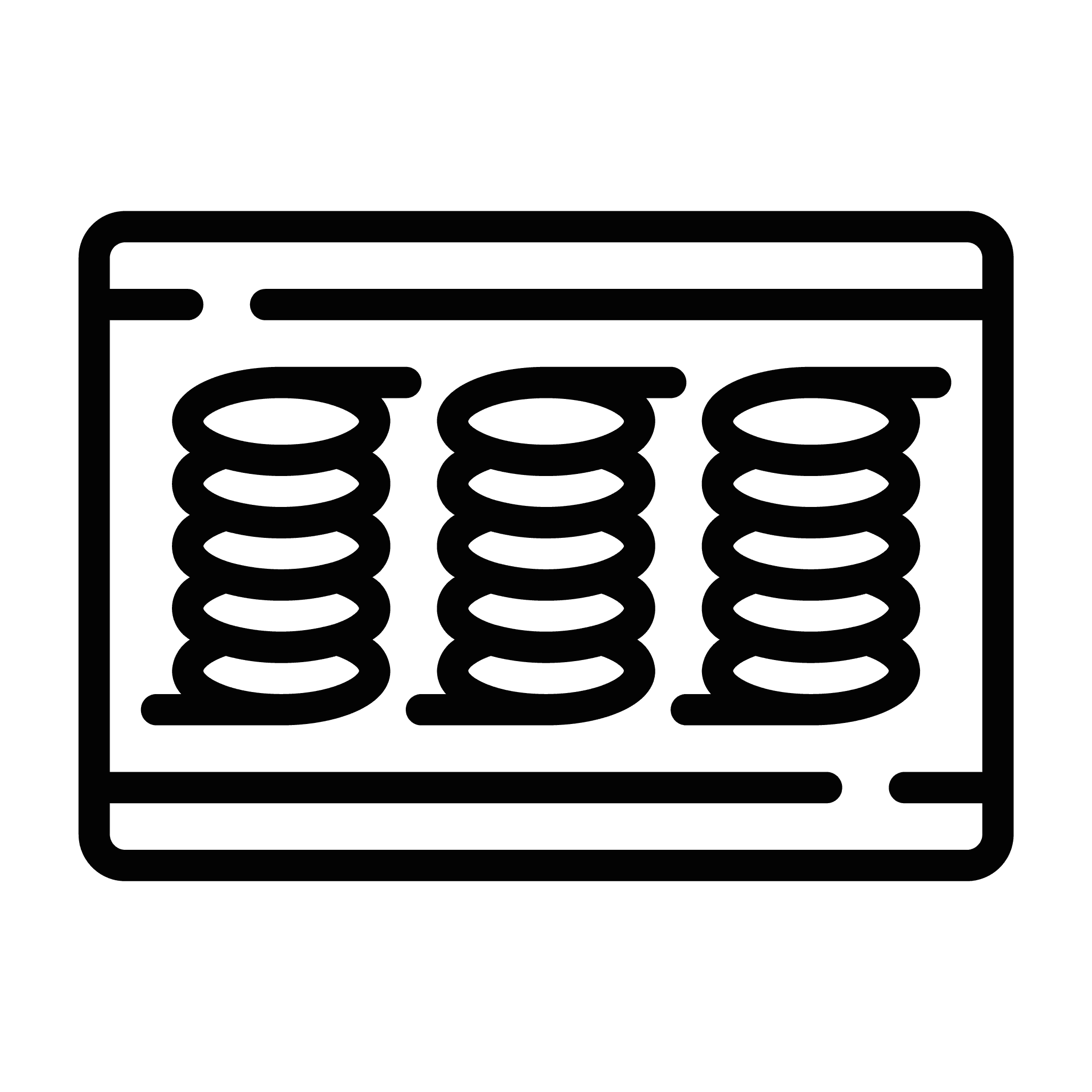 Box Perimetrale Molle insacchettate indipendenti